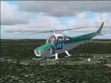 Fs2004 Cessna Ch-1C Helicopter Fsds 2 Design With Dynamic Shine And With Animated Doors An