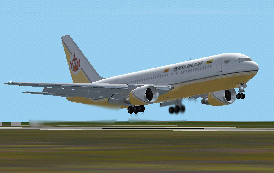 Fs2002 Boeing 767-27G/Er Sultans Flight - Royal Brunei This Is A Textures Repaint Of The P — 1