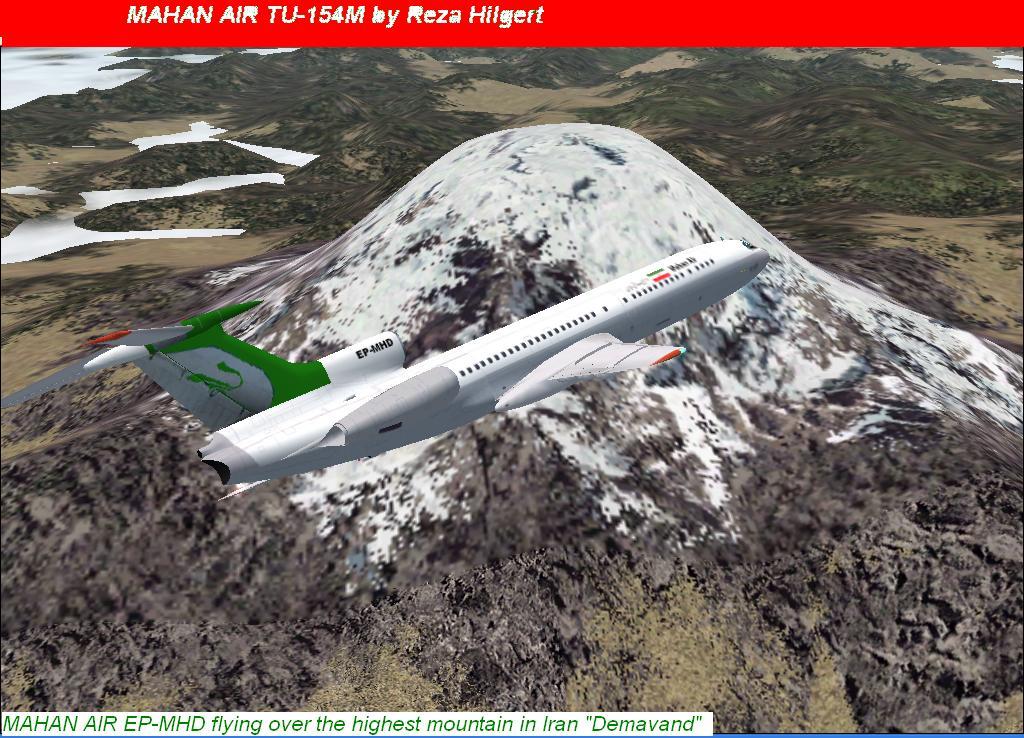 Mahan Air Tupolev Tu-145M For Fs2002 All New Gmax Model By Roman Skorykh — 1