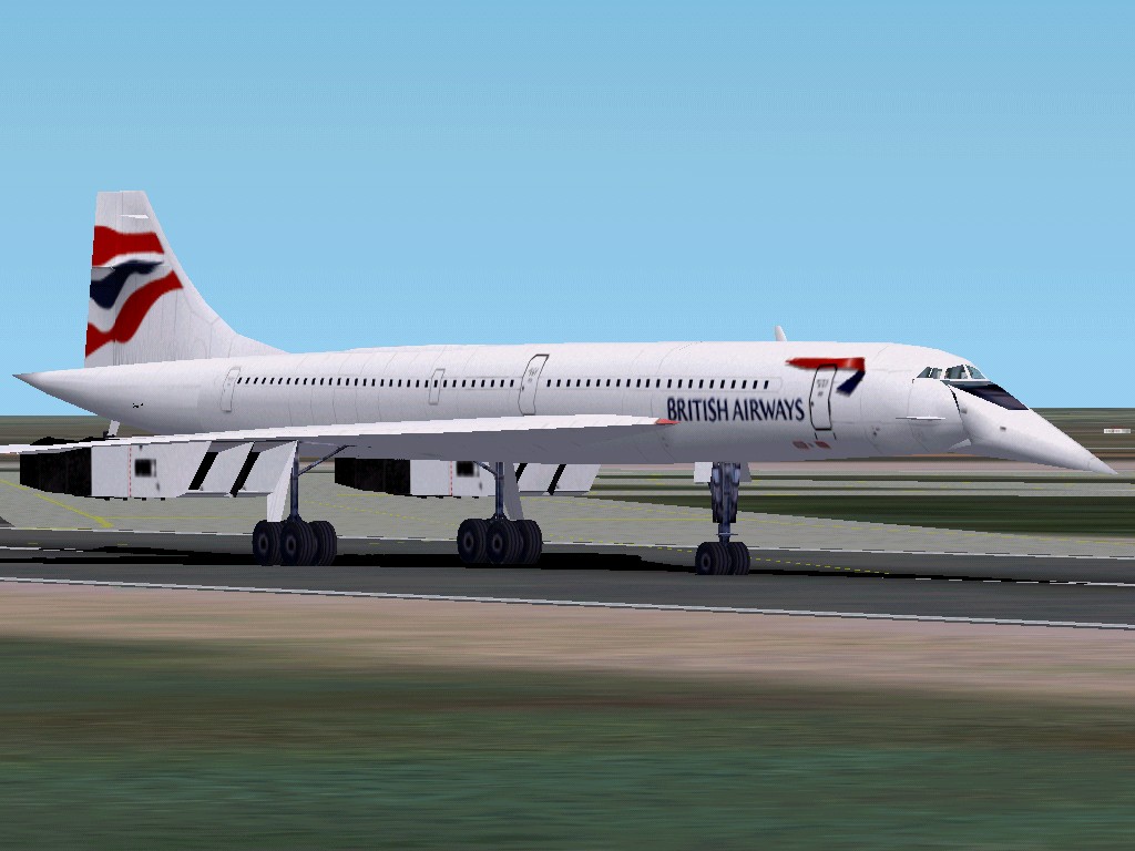 Fs2002 Flight Video Of Concorde Landing This Is A Video Of A Landing In A Concorde — 1