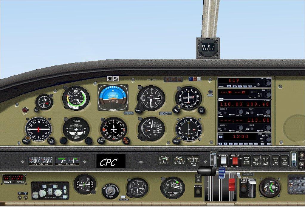 Piper Cherokee Archer Ii For Fs2000 This Package Contains A Complete Rebuild Of The Previo