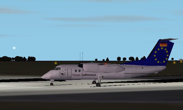 Only For Fs2002 De Havilland Dash 8
