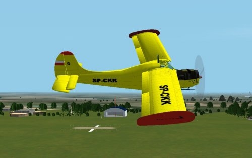 Fs2000/2002 Aircraft By Pawel Kliczka Pzl-101 Gawron Texture: Aeroklub Lubelski Sp-Ckk Tex — 1