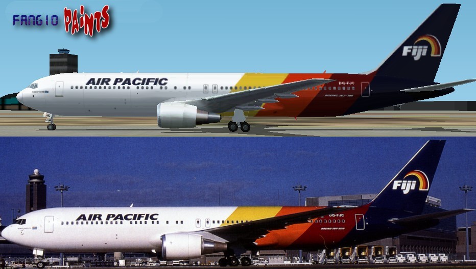 B767-300 Air Pacific Repainted By Patrizio Fangio — 1
