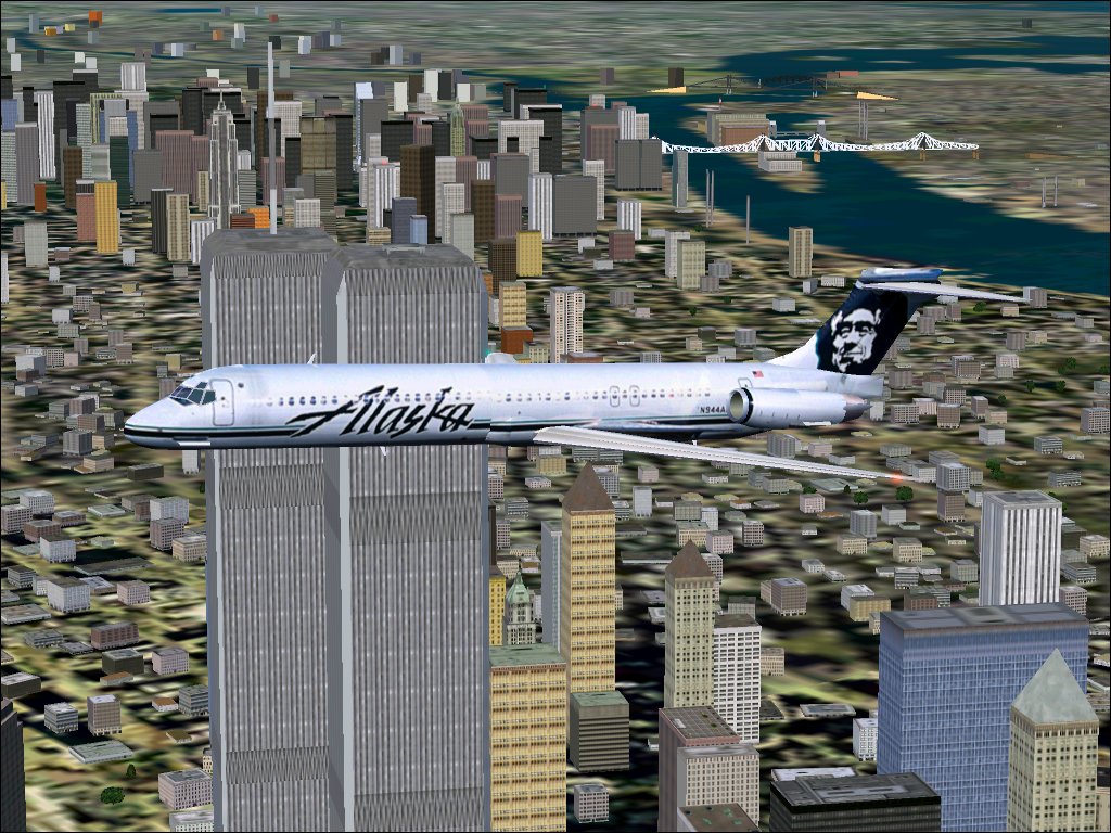 Alaska Airlines Md87 Photo Realistic Textures — 1