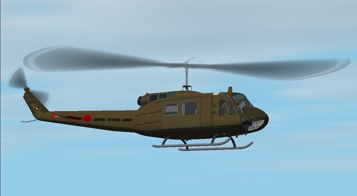 Fs2002 - Screaming Eagle Version Of Bell Uh-1H Huey A Company, 158Th Assault Heicopter Bat — 1