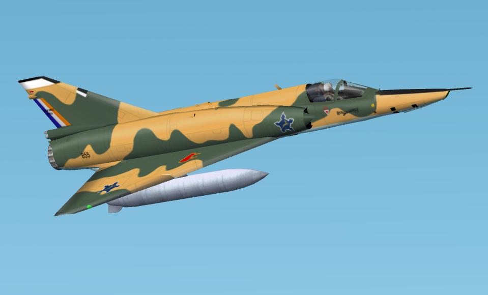 Fs2002 Dassault Mirage Iiir2Z Saaf Mirage Iiir2Z, 855, Of No 2 Sqn South African Air Force — 1