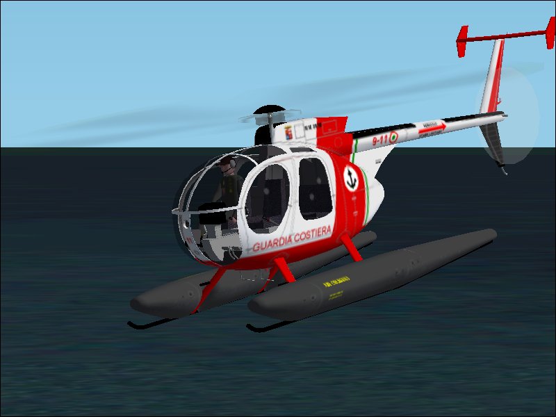 Fs2002 Breda-Nardi Nh- 500Md Amphibian Version (Hughes 500 Build Under Italian License), R — 1
