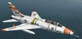 Fs2002/Fs2004 North American F-100F Super Sabre