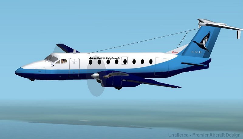 Fs2002 Pro Beechcraft B1900 Twin Turboprop Passenger And Freight Transport — 1