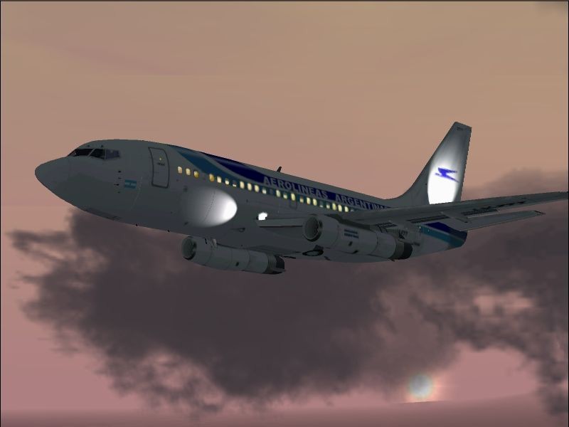 Fs2000 - Fs2002 Boeing 737-287 Aerolineas Argentinas