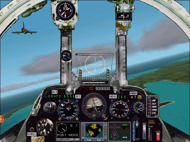 High Visibility Photoreal Mirage Iii Panel For Cfs2 / Fs2000 / Fs2002 — 1