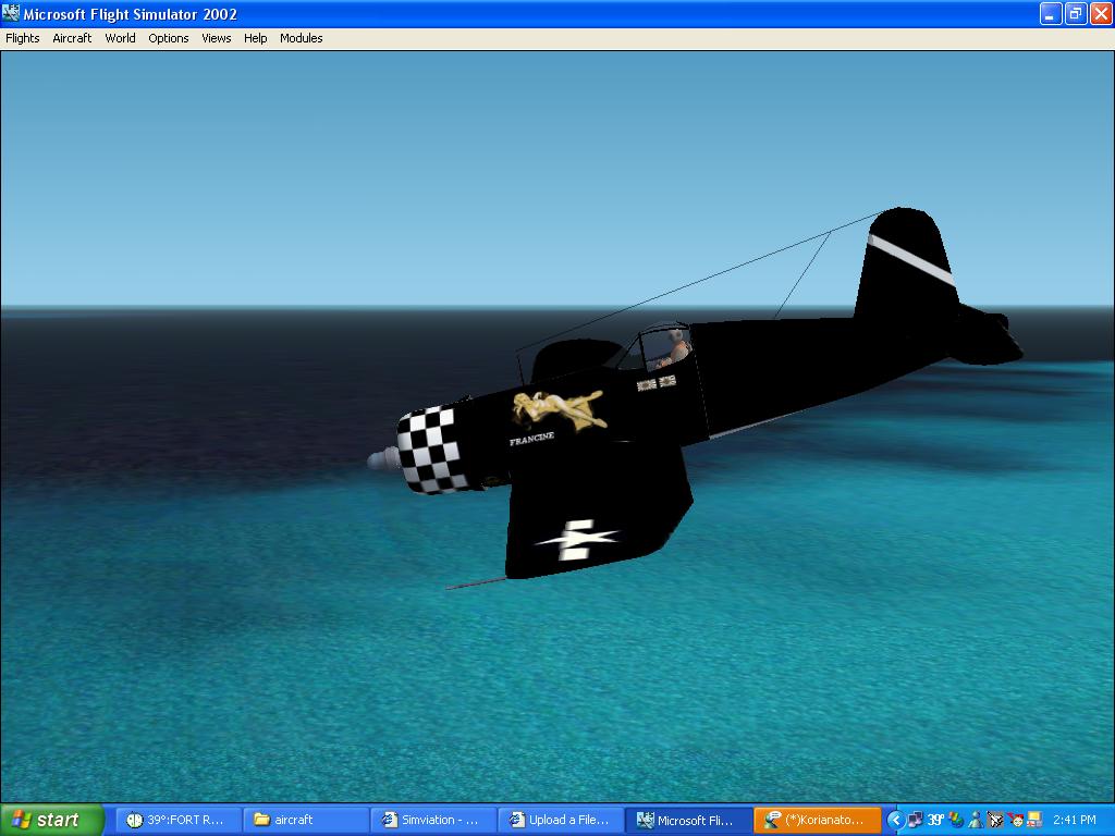 Modified Microsoft Engine Sounds And Real Corsair Engine Sounds — 1