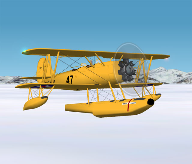 Fs2002 Pro N3N-1 Canary In 1934 The Naval Aircraft Factory Was Given The Task Of Manufactu — 1