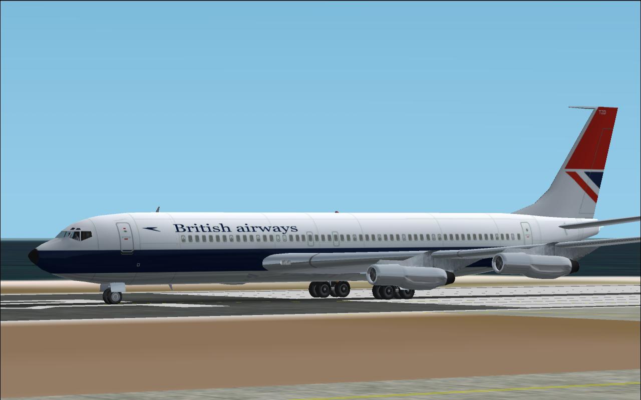 Fs2002 707-320 British Airways Textures — 1