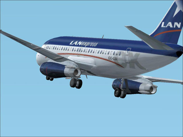 Fs2002 Boeing 737-200 Lan Express