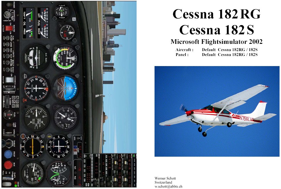 Fs2002 Manual/Checklist Default Cessna 182 Rg&S — 1