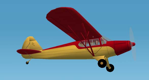 Fs2002 1946 Piper Pa-12 Super Cruiser — 1