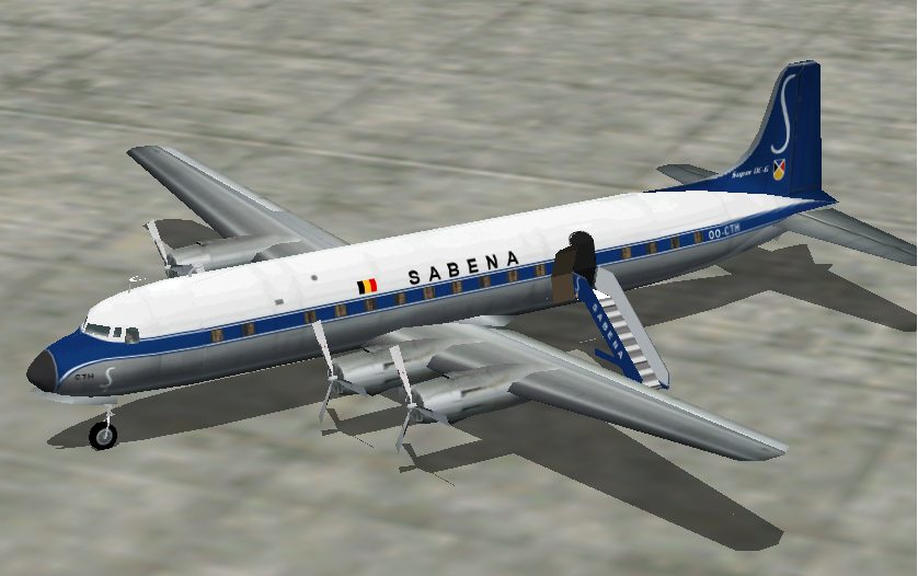 Fs2002 Sabena Douglas Dc-6B Reg — 1