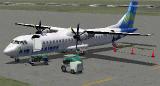 This Is A Textures Repaint Of Arnzs Atr 72-500 In Air Caraibes Colurs Fs2K4 Textures Exclu — 1