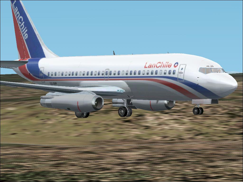 Fs2002 Boeing 737-200 Lan Chile — 1