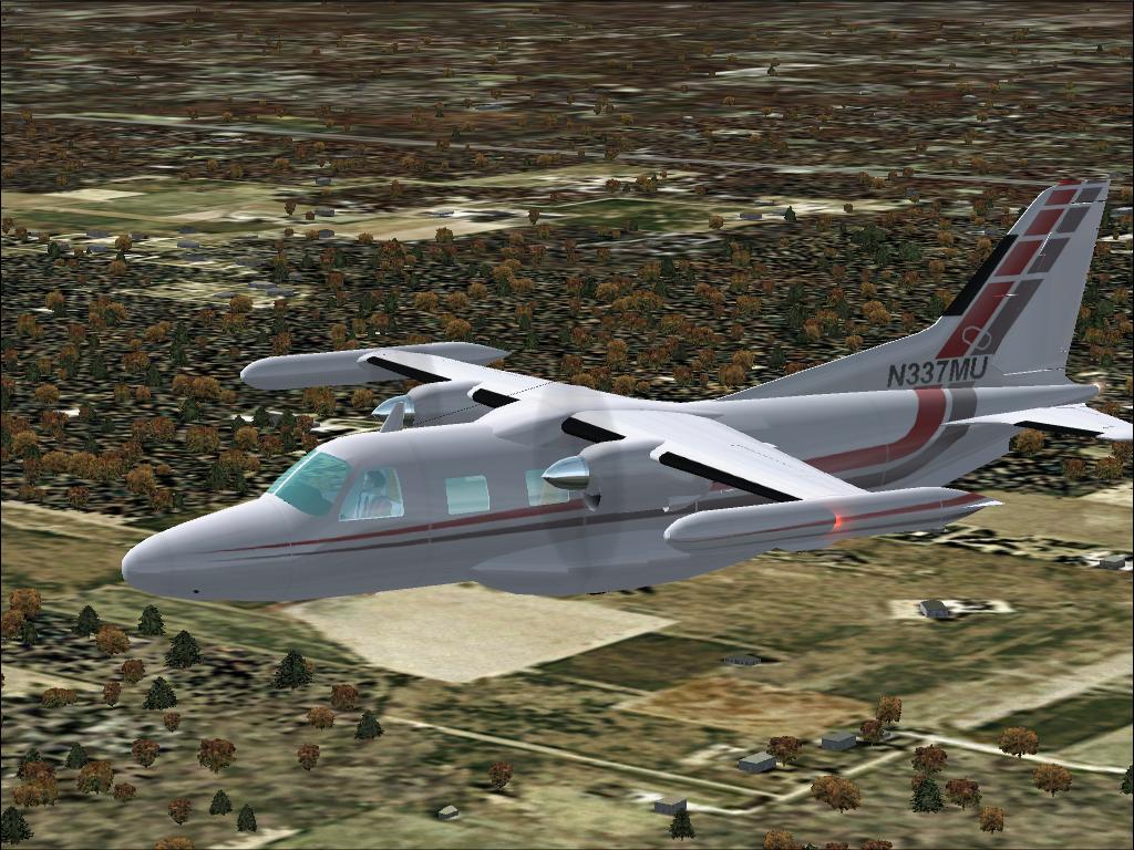 Fs2002 Mitsubishi Mu-2 Marquise Mitsubishi Heavy Industries Solution For A Turboprop With — 1