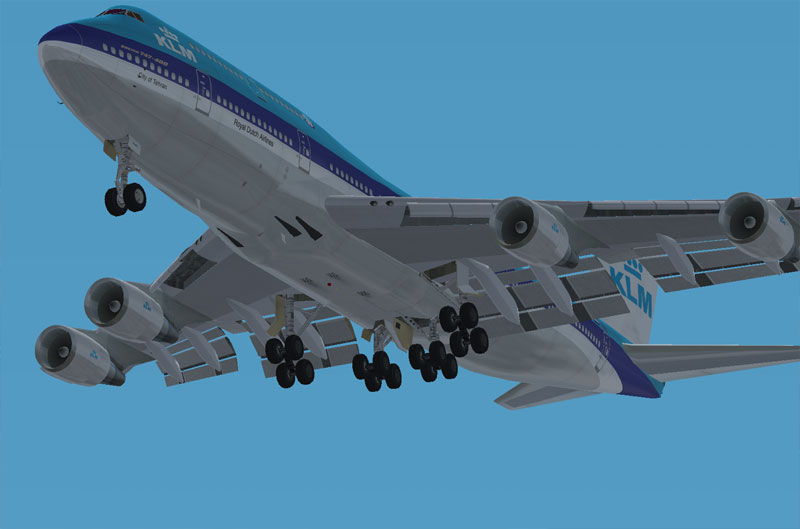 This Is A Textures Repaint For Meljets Wonderful 747-400 With Ge Powerplants For Klm Royal