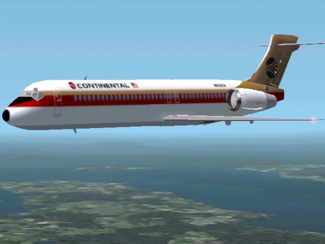 Fs2002 - Nathan Tenneys B717 In Continental Livery — 1