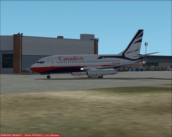 Canadian Proudwings Boeing 737-217/Adv For Fs2002 The Most Realistic 737-200 Ever Made For — 1