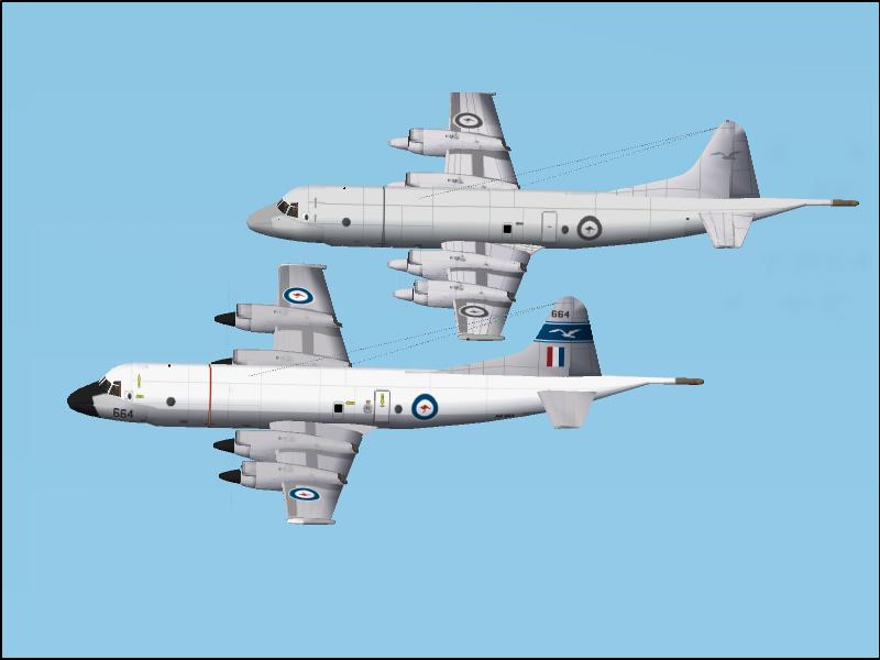 Fs2002 Pro Lockheed P-3C Orion Royal Austarian Air Force Form 11Th Squardron — 1
