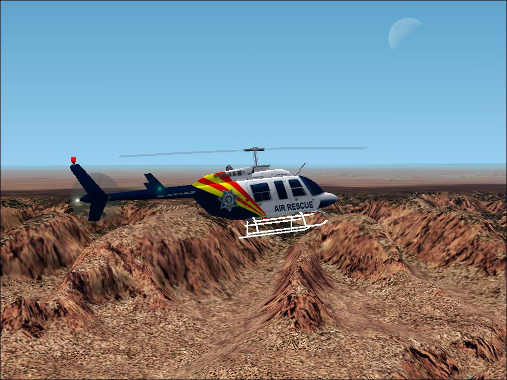 Bell 206L For Fs2002 With Panel & Sound System — 1