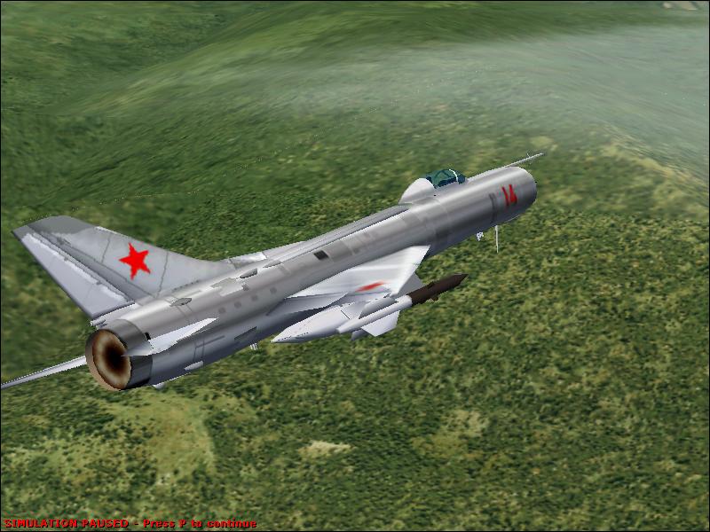 Russian Af Sukhoi Su-11 'Fishpot' C Interceptor — 1
