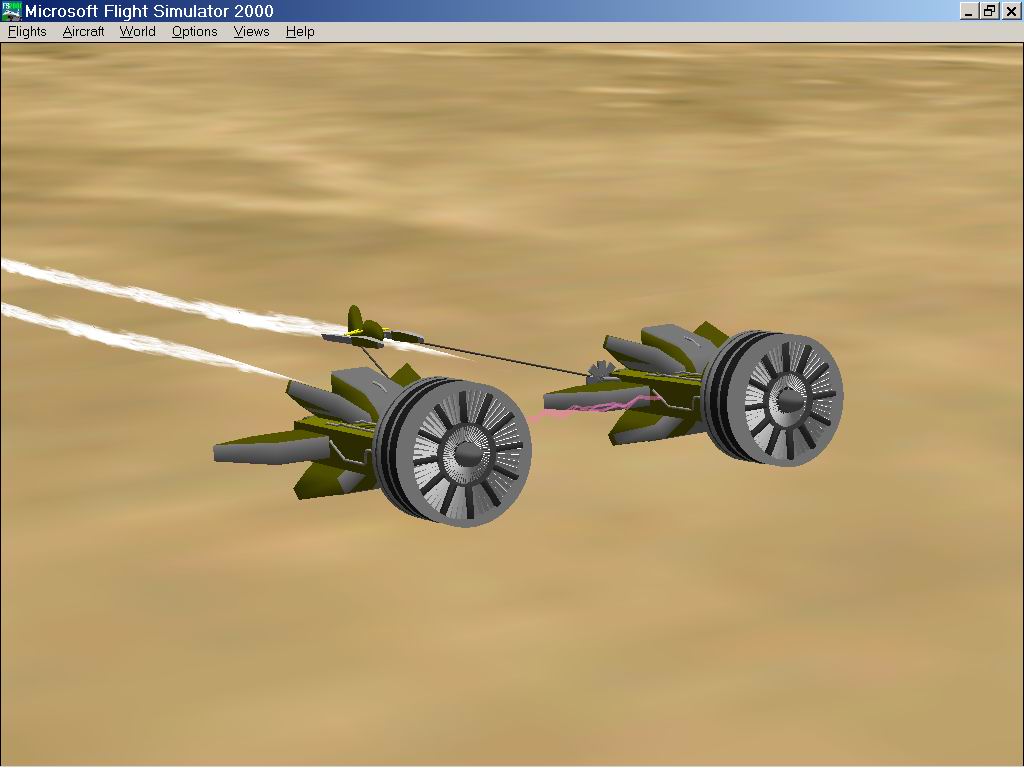 Fs2002 Star Wars Mars Guo's Podracer Version 2