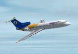 Yakolev Yak-42 For Ai Traffic, In Vardar Air Livery, Registration #Ur42376