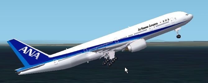 Textures Repaint Of The Default Boeing 777 For Fs2002 — 1