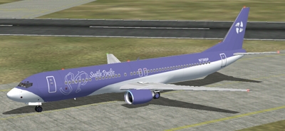 Fs2002 Seattle Pacific Boeing 737-900 Seattle Pacific Airlines 737-900 Used For Medium Ran