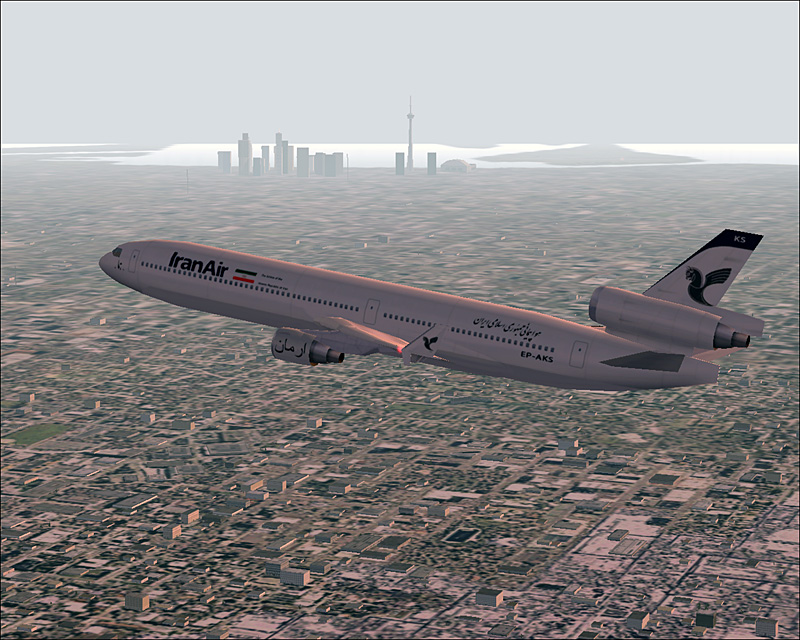 Iran Air Md-11 For Fs2002 Gmax Aircraft Originally Made For Ai Use, But Works Just Fine To