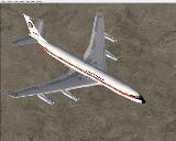 Fs2002 Boeing 707 320 Old Livery Lan Chile Airlines Model/Modelo: Lou Volland Paint: Hugo — 1