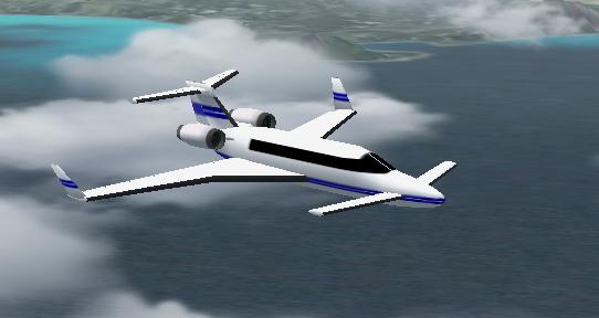 Fs2002 Long Range High Speed Business Jet