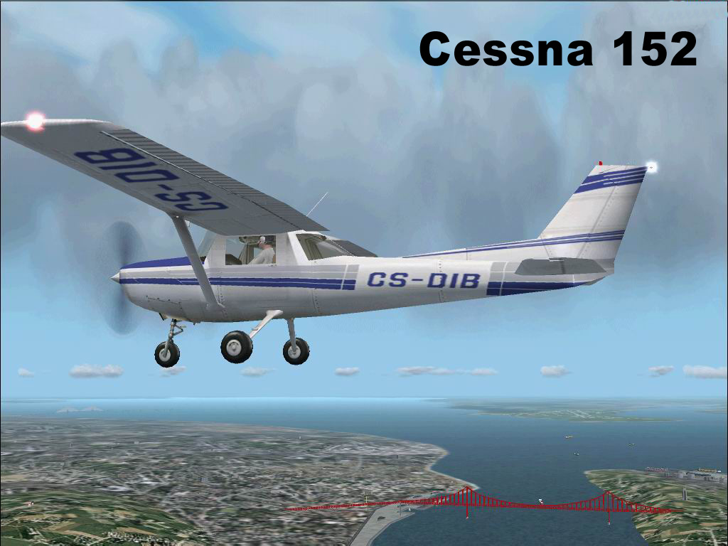 Fs2002 Cessna 152 Omni - Portugal Full Pakage - Aircraft, Panel And Gauges
