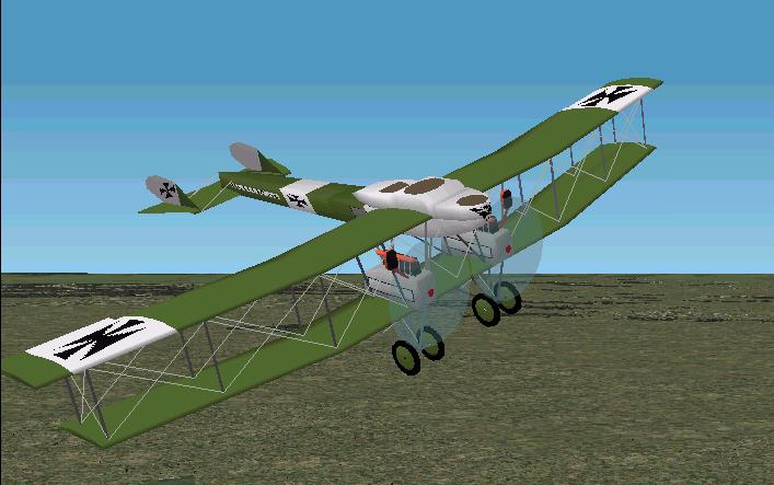 Flight Simulator 2002 - Fs2002 - Gotha G.i Grosskampfflugzeug 1915 Gotha G.i Ursinus, A La