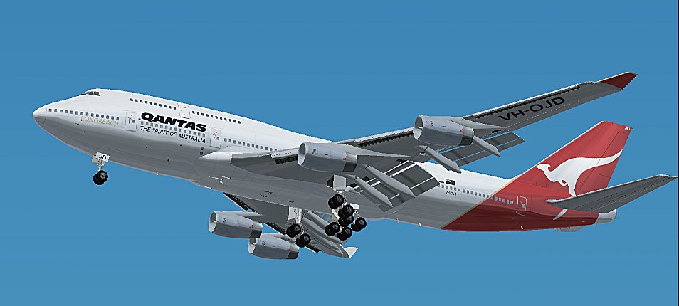 Project Opensky Boeing 747-400 Passenger For Flight Simulator 2002 - Fs2002 Exclusively Qa