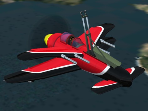 Flight Simulator 2002 - Fs2002 Aircraft And Fsds2 Source Files - Hughes P-21 Devastator Fs