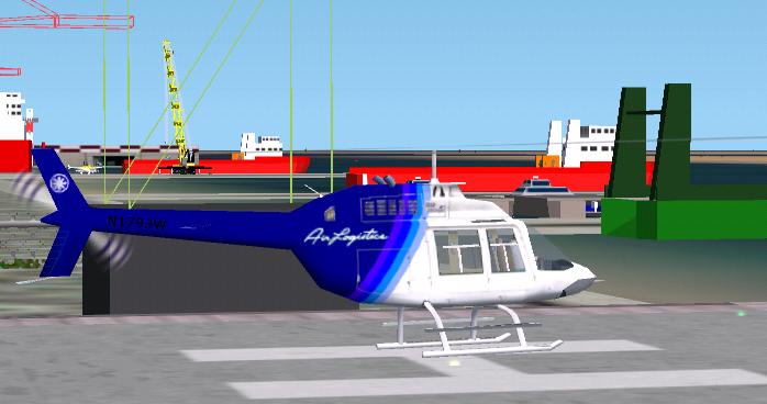 Complete Bell 206B Chopper For 2002 In Three Color Schemes — 1