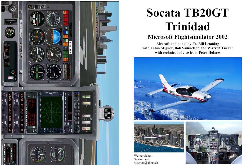 Fs2002 Manual/Checklist Socata Tb20Gt Trinidad