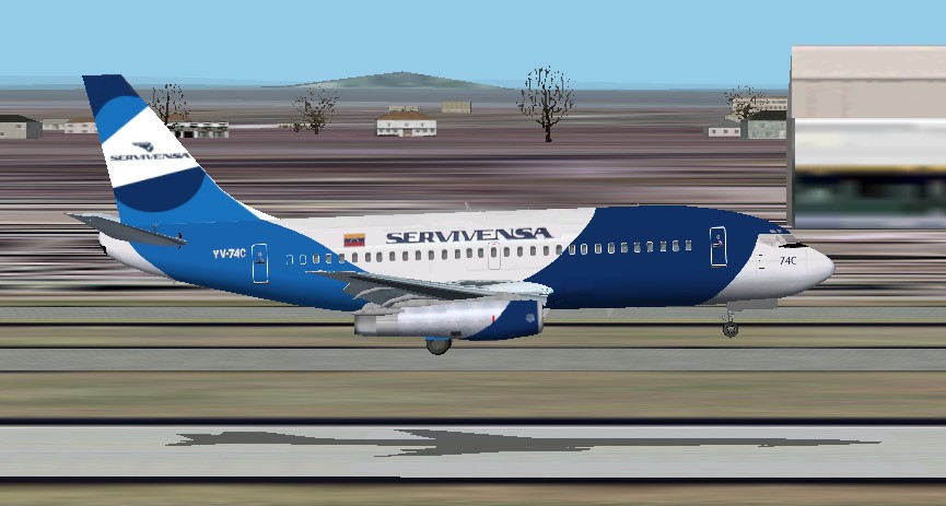 Fs2002 Servivensa Boeing 737-200