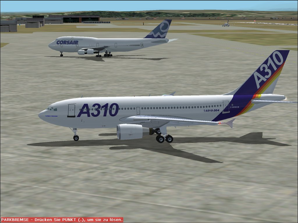Fs2002 A310-304(Et) House Colors Version 1 Gmax Airbus A310-304 In Demonstrator Livery