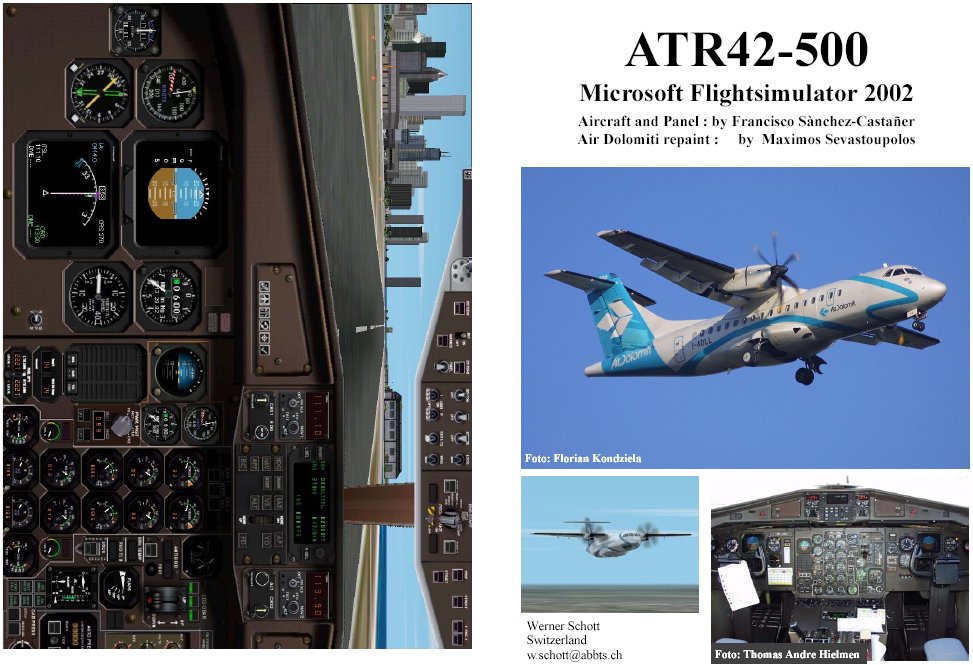 Fs2002 Manual/Checklist Atr42-500