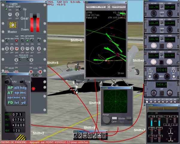 Dassault Rafalec For Fs2002 Including Aircraft 2 Textures, Panel,Vr Cockpit, Sounds