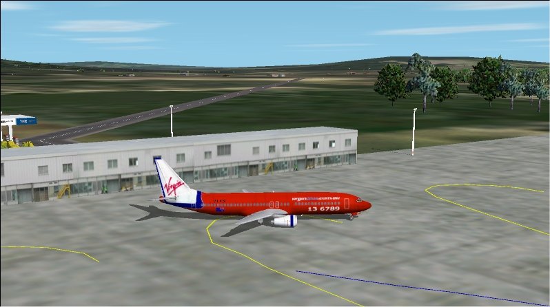 Fs2002 Sceneryross Airpark, Tasmania, Australia — 1